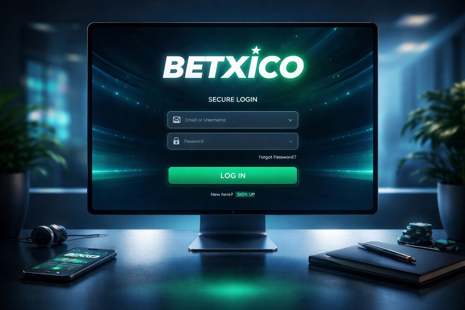 Acceso seguro de inicio de sesión Betxico para jugadores en México