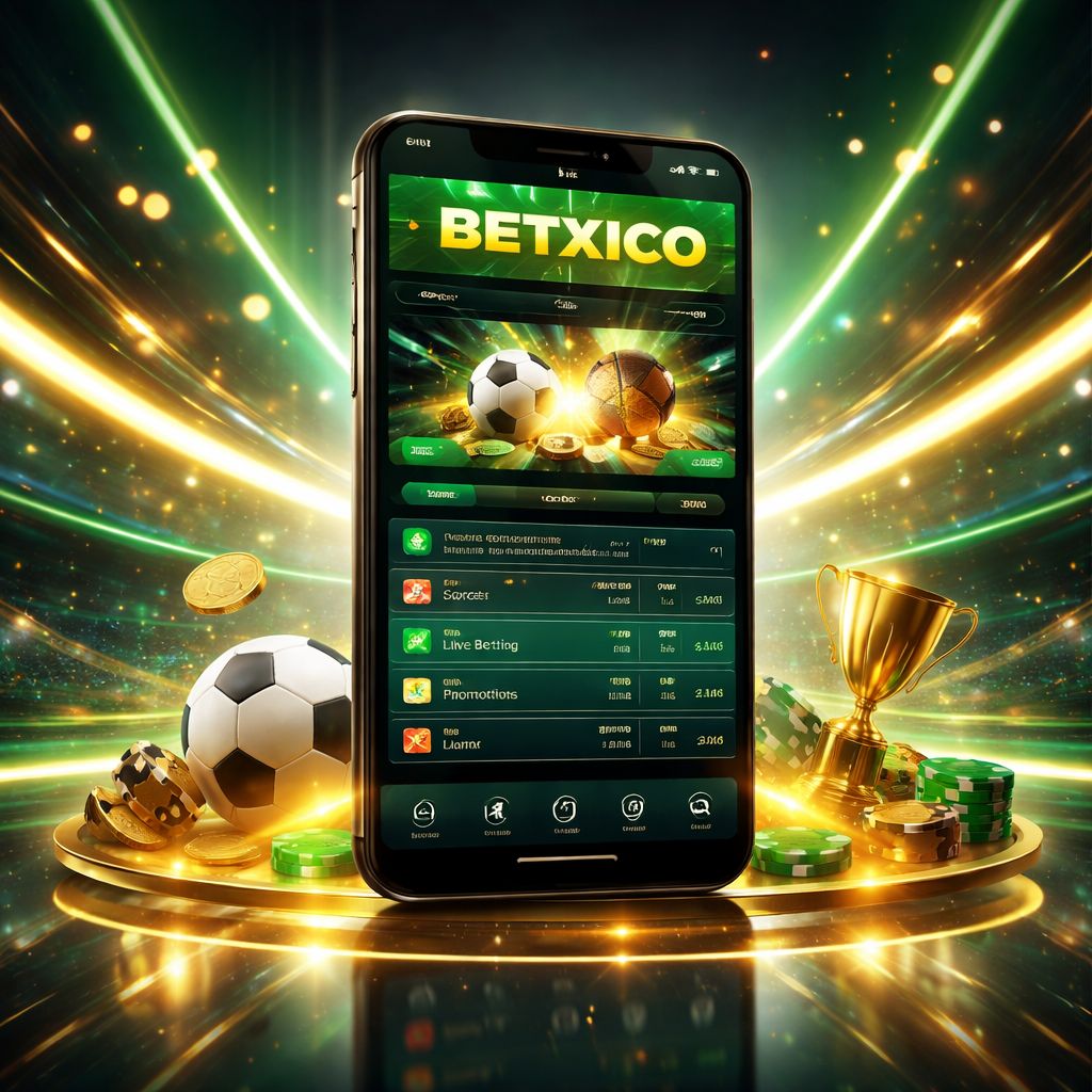 Aplicación móvil Betxico en un smartphone moderno para usuarios en México